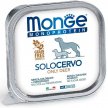 Фото - вологий корм (консерви) Monge Dog Monoprotein Adult Deer монопротеїновий вологий корм для собак ОЛЕНИНА, паштет