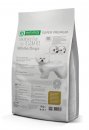 Фото - сухой корм Natures Protection WHITE DOGS ADULT LAMB корм для взрослых собак маленьких и миниатюрных пород с белой шерстью ЯГНЕНОК