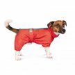 Фото 2 - одежда Pet Fashion Rain комбинезон-дождевик для собак, красный