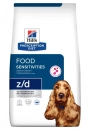 Фото - ветеринарные корма Hill's Prescription Diet Canine z/d Food Sensitivities корм для собак с чувствительным пищеварением