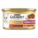 Фото - влажный корм (консервы) Gourmet Gold (Гурме Голд) - утка, индейка