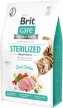 Фото - сухой корм Brit Care Cat Grain Free Sterilized Urinary Health Chicken беззерновой корм для стерилизованных кошек для профилактики МКБ КУРИЦА