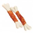 Фото 4 - лакомства Wanpy (Ванпи) Chicken Jerky & Calcium Bone Twists лакомство для собак КОСТОЧКИ С ВЯЛЕНОЙ КУРИЦЕЙ И КАЛЬЦИЕМ