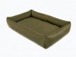 Фото - лежаки, матрасы, коврики и домики Harley & Cho SOFA OLIVE лежак для собак, оливковый