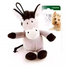 Фото - игрушки GiGwi (Гигви) Plush Dog Toys ОСЛИК игрушка для собак с пищалкой, 10 см