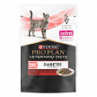 Фото - ветеринарные корма Purina Pro Plan (Пурина Про План) Veterinary Diets DM Diabetes Management Beef влажный лечебный корм для кошек c сахарным диабетом ГОВЯДИНА