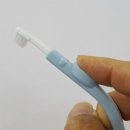 Фото - для зубов и пасти DoggyMan (ДоггиМен) Gentle Dog Toothbrush Short короткая зубная щетка для собак малых пород, голубой