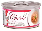 Фото - влажный корм (консервы) Cherie (Шери) Tuna with Wild Salmon консервы для взрослых кошек ТУНЕЦ И ЛОСОСЬ (кусочки в соусе)