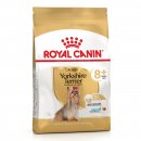 Фото - сухой корм Royal Canin YORKSHIRE TERRIER 8+ (ЙОРКШИР ТЕРЬЕР 8+) корм для собак старше 8 лет