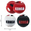 Фото 4 - іграшки Kong Signature Sport Balls набір м'ячів для собак