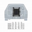 Фото 3 - аксессуары в авто Trixie TRANSPORT BOX транспортировочный бокс (алюминий), графит (39335)