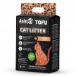 Фото 2 - наполнители AnimAll TOFU (ТОФУ) СОЕВЫЙ наполнитель в туалет для кошек ПЕРСИК