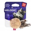 Фото 2 - іграшки Collar WAUCAT Fun Melodic іграшка зі звуковим чіпом для котів ПТАШКА, бежевий