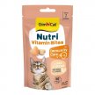 Фото - вітаміни та мінерали GimCat Nutri Vitamin Bites Immunity Care вітаміни для котів 12 МІЛЬТИВІТАМІНІВ та КУРКА