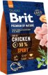 Фото - сухой корм Brit Premium Dog Sport Chicken сухой корм для активных собак КУРИЦА