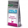 Фото - ветеринарные корма Farmina (Фармина) Vet Life Management Struvite сухой лечебный корм для лечения и профилактики рецидивов струвитных уролитов у кошек