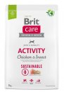 Фото - сухий корм Brit Care Dog Sustainable Activity Chicken & Insect сухий корм для собак з підвищеною активністю КУРКА