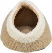 Фото 5 - лежаки, матрасы, коврики и домики Trixie Kaline Mio домик для собак и кошек, коричневый/крем