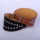 Фото - амуниция Collar БОРЗЯТНИК - Кожаный ошейник для собак с заклепками