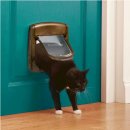 Фото 2 - двери врезные PetSafe Staywell Дверцы для котов с механическим замком, под дерево