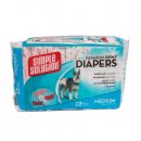 Фото 3 - підгузки та трусики Simple Solution Fashion Print Diapers - Гігієнічні підгузки для собак з візерунком (12 шт.)