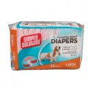 Фото 4 - підгузки та трусики Simple Solution Fashion Print Diapers - Гігієнічні підгузки для собак з візерунком (12 шт.)