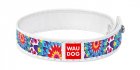 Фото - аксесуари для власників Collar WAUDOG КВІТИ шкіряний браслет на руку господаря