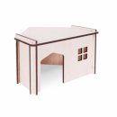 Фото - игровые городки Aquael PET INN WOODEN HOUSE Домик - конструктор для грызунов 