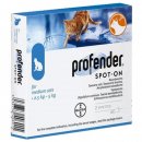 Фото 4 - від глистів Bayer PROFENDER (ПРОФЕНДЕР) спот-он краплі на холку від глистів для котів