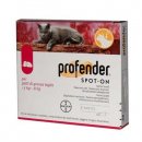 Фото 2 - від глистів Bayer PROFENDER (ПРОФЕНДЕР) спот-он краплі на холку від глистів для котів