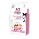 Фото - сухий корм Brit Care Cat Grain Free Sterilized Sensitive Rabbit сухий беззерновий корм для стерилізованих кішок з чутливим травленням КРОЛИК