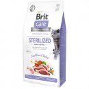 Фото - сухой корм Brit Care Cat Grain Free Sterilized Weight Control Duck & Turkey беззерновой корм для стерилизованных кошек с лишним весом УТКА и ИНДЕЙКА