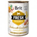 Фото - влажный корм (консервы) Brit Fresh Dog Chicken & Sweet Potato консервы для собак КУРИЦА и БАТАТ