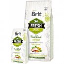 Фото - сухой корм Brit Fresh Dog Active Run & Work Duck & Millet сухой корм для активных собак УТКА и ПШЕНО