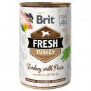 Фото - вологий корм (консерви) Brit Fresh Dog Turkey & Pea консерви для собак ІНДИЧКА та ГОРОХ