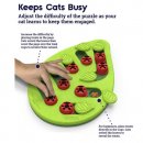 Фото 5 - іграшки Nina Ottosson BUGGIN OUT PUZZLE інтерактивна іграшка - головоломка для котів БОЖА КОРІВКА