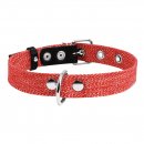 Фото 2 - амуниция Collar ОШЕЙНИК брезентовый цветной для собак