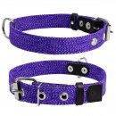 Фото 5 - амуниция Collar ОШЕЙНИК брезентовый цветной для собак