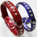 Фото 2 - амуніція Collar Brilliance Нашийник для собак лакований зі стразами, 30-39 см