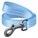 Фото - амуніція Collar WAUDOG Re-cotton, повідець з відновленої бавовни, БЛАКИТНИЙ