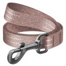 Фото - амуниция Collar WAUDOG Re-cotton, поводок из восстановленного хлопка, КОРИЧНЕВЫЙ