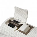 Фото 3 - туалеты, лотки Curver Petlife LITTER BOX закрытый туалет для кошек, кремовый