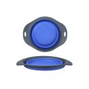 Фото 3 - миски, напувалки, фонтани DEXAS Collapsible Pet Bowl - Миска складна для собак та котів, синій