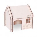 Фото - игровые городки Aquael PET INN WOODEN HOUSE Домик - конструктор для грызунов 