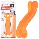Фото 2 - игрушки Flamingo CURVED BONE CHICKEN игрушка для собак, вкус курицы