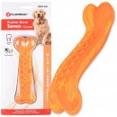 Фото 3 - игрушки Flamingo CURVED BONE CHICKEN игрушка для собак, вкус курицы
