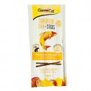 Фото - ласощі Gimcat Superfood Duo Sticks SALMON & MANGO (ДУО СТІКС ЛОСОСЬ І МАНГО) ласощі для котів, 3 шт