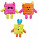 Фото - игрушки GimDog Cuddly Cubes Mini МОРДОЧКА МИНИ игрушка для собак с пищалкой, 20,8 см