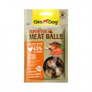 Фото - ласощі Gimdog Superfood мясные шарики для собак Курица с морковью и семенами льна, 70 г