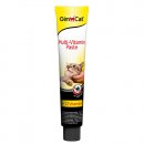 Фото 2 - вітаміни та мінерали Gimcat (Джимкет) MULTI-VITAMIN PASTE (МУЛЬТИВІТАМІННА ПАСТА БЕЗ ЦУКРУ) ласощі для котів